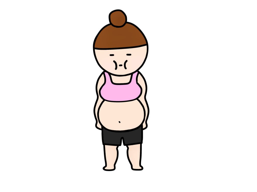 fat woman_diet_image photo
